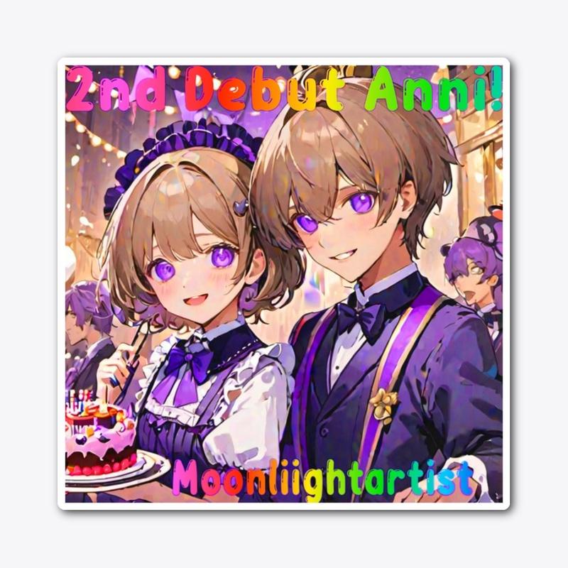 Moonliightartist Debut 2nd Anniversary!